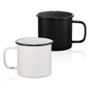 Enamel Metal Mugs Group Colours
